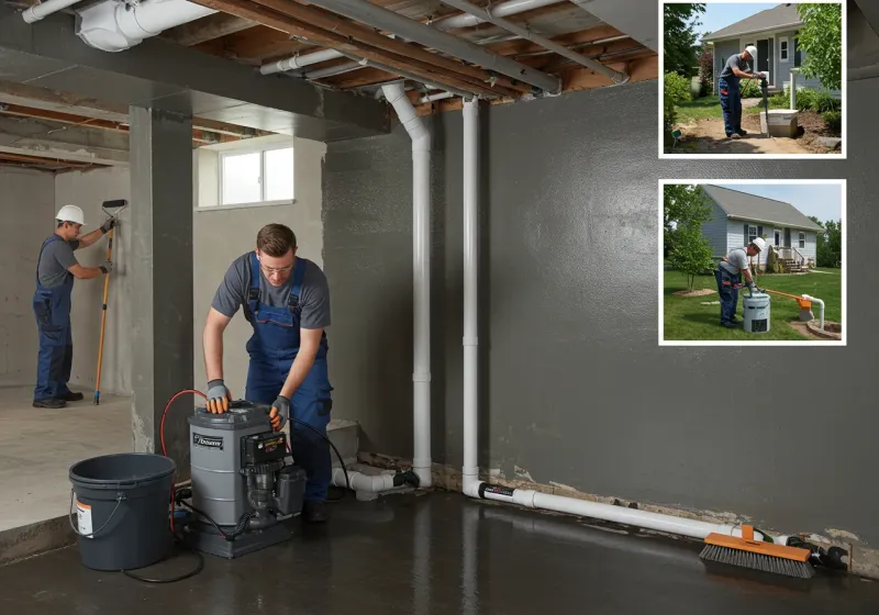 Basement Waterproofing and Flood Prevention process in Byrnes Mill, MO